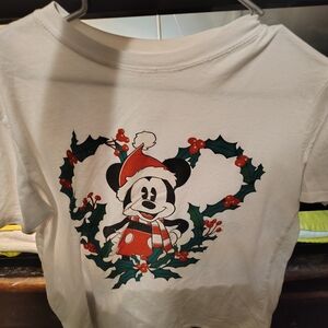 Disney Mickey Mouse White T-Shirt